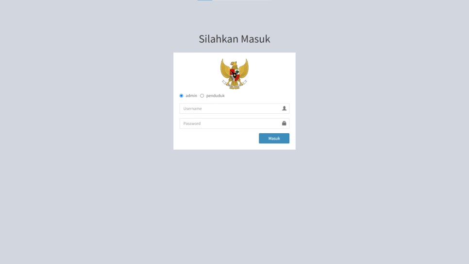 SIPAK PHP Login