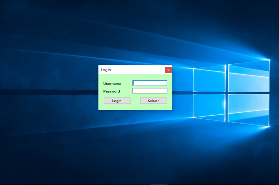 SPK Metode ARAS VB Login