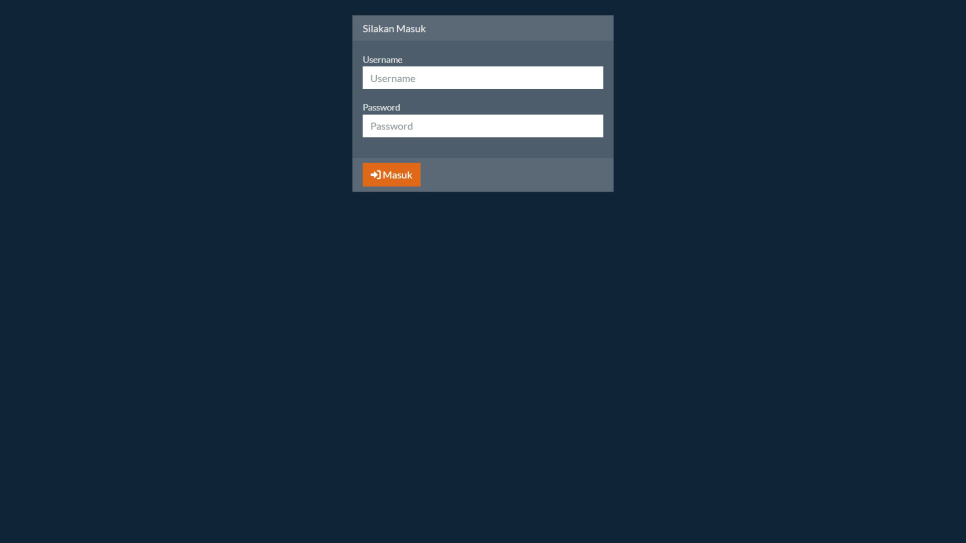 COPRAS PHP Login