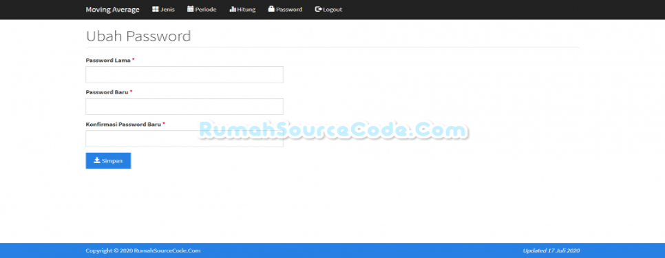 Forecasting MA Password