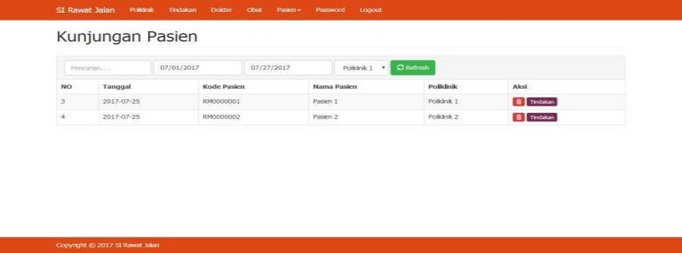 Sistem Informasi Rawat Jalan PHP Kunjungan Pasien.jpg