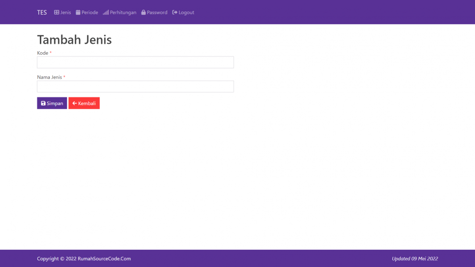 Triple Exponential Smoothing PHP Jenis Tambah