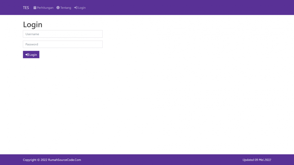 Triple Exponential Smoothing PHP Login